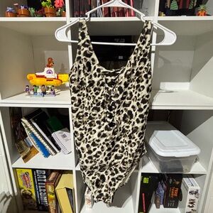 Leopard Print Swimsuit